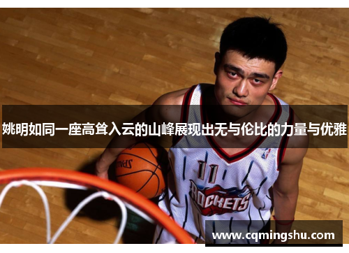 姚明如同一座高耸入云的山峰展现出无与伦比的力量与优雅